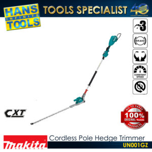 Makita UN001GZ Cordless Pole Hedge Trimmer 40V Max XGT BL XPT 60 cm (23-5/8") [battery and Charger are Sold Separately]