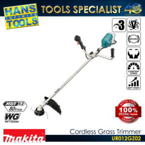 Makita UR012GZ02 Cordless 3-Speed Grass Trimmer, Bike Handle 40V Max X2 (80V max) XGT BL ADT [Battery and Charger are Sold Seperately]