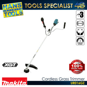 Makita UR016GZ Cordless 3-Speed Grass Trimmer, Bike Handle 40V Max XGT BL ADT [Battery and Charger are Sold Seperately]