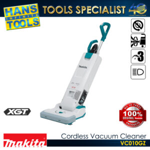 Makita VC010GZ Cordless 5 L HEPA Upright Cleaner 40V Max XGT BL [Battery and Charger are Sold Separately]