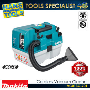 Makita VC013GLZ01 Cordless L Dust Class L HEPA Portable Vacuum Cleaner (Wet & Dry) 40V Max XGT AWS XPT 7.5 L [Battery and Charger are Sold separately]