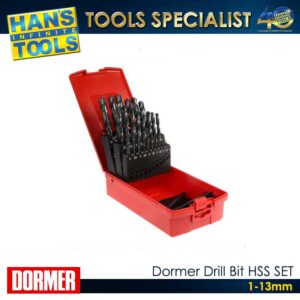 Dormer Drill Bit HSS Set 25Pcs.No.204 1-13mm