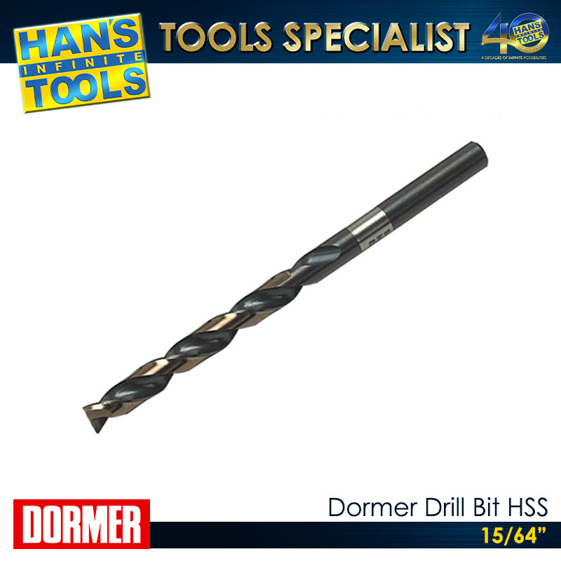 Dormer Drill Bit HSS 15/64"