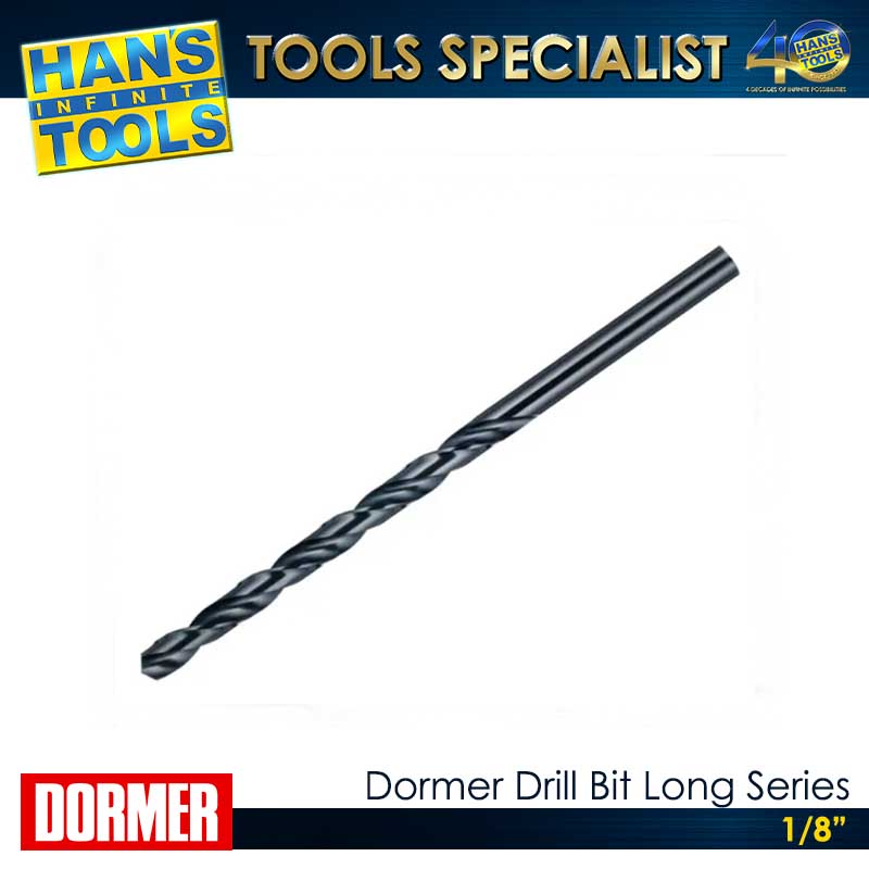 Dormer Drill Bit Long Series 1/8" - Image 3