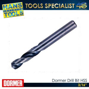 Dormer Drill Bit HSS 3/16"