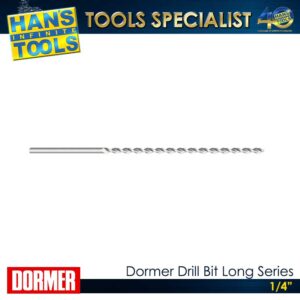 Dormer Drill Bit Long Series 1/4"