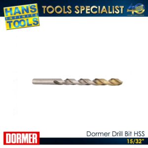 Dormer Drill Bit HSS 15/32"