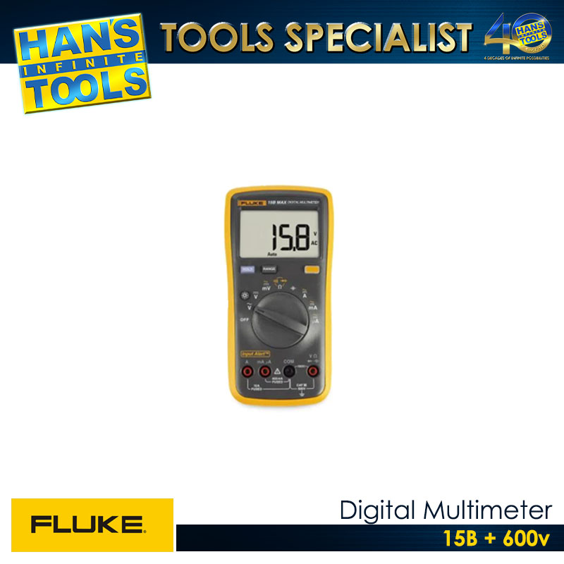 Fluke 15B + 600v Digital Multimeter