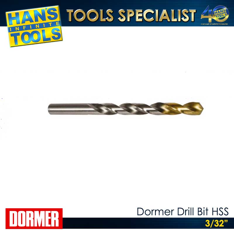 Dormer Drill Bit HSS 3/32"