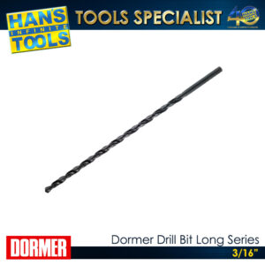 Dormer Drill Bit Long Series 3/16"