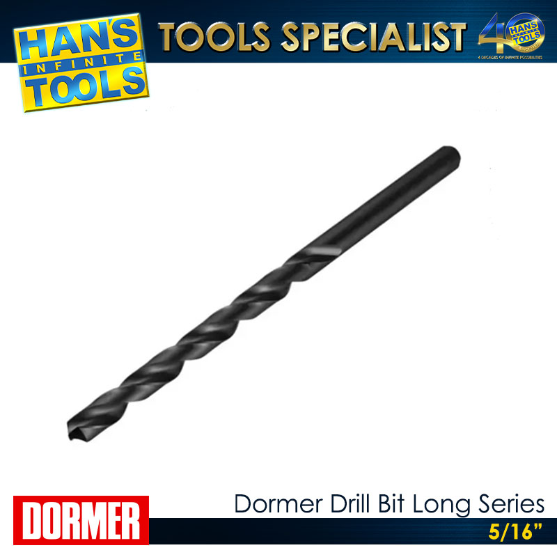 Dormer Drill Bit Long Series 5/16"