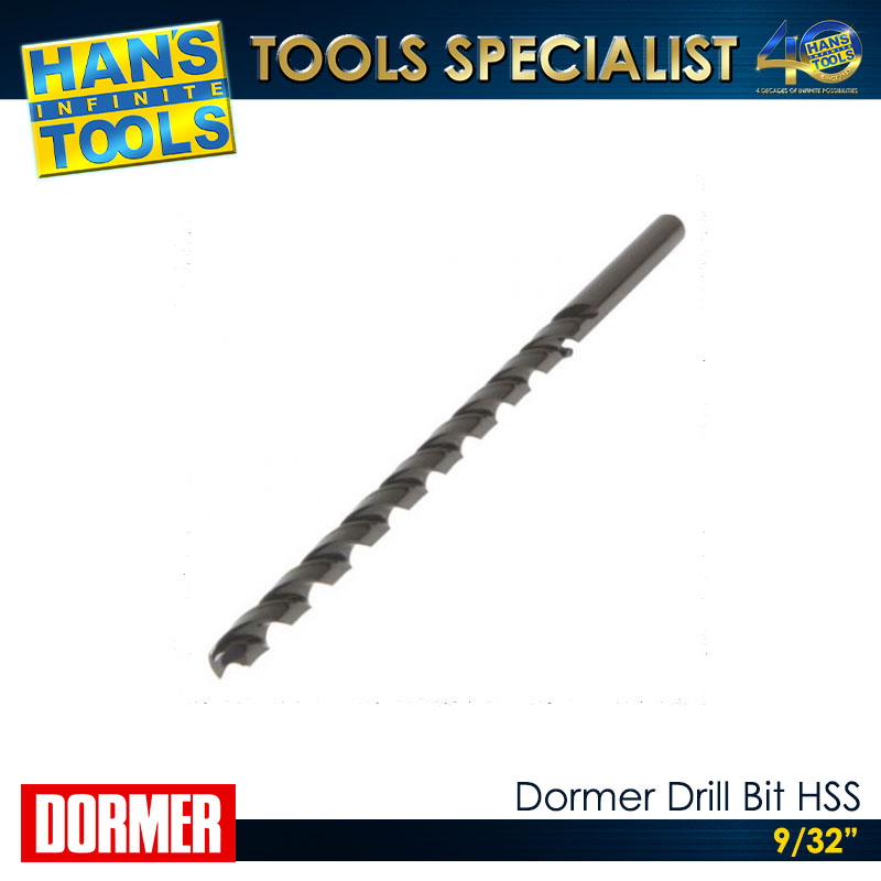 Dormer Drill Bit HSS 9/32" - Image 3