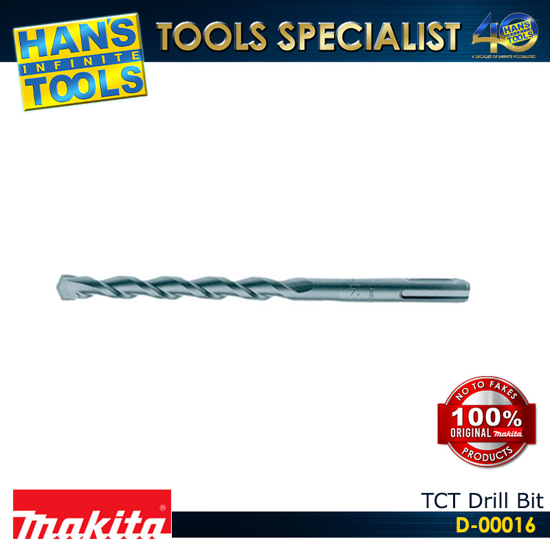 Makita SDS Plus Hammer Bit TCT 2 Cutter