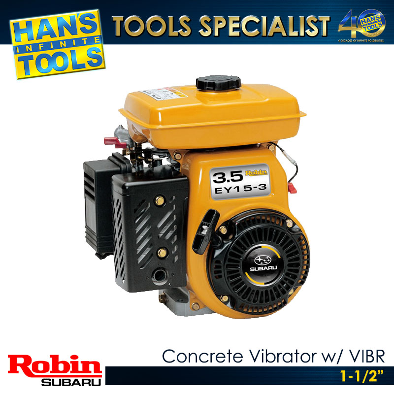 Robin Concrete Vibrator w/ VIBR EY15-3D 3.5HP 1-1/2"