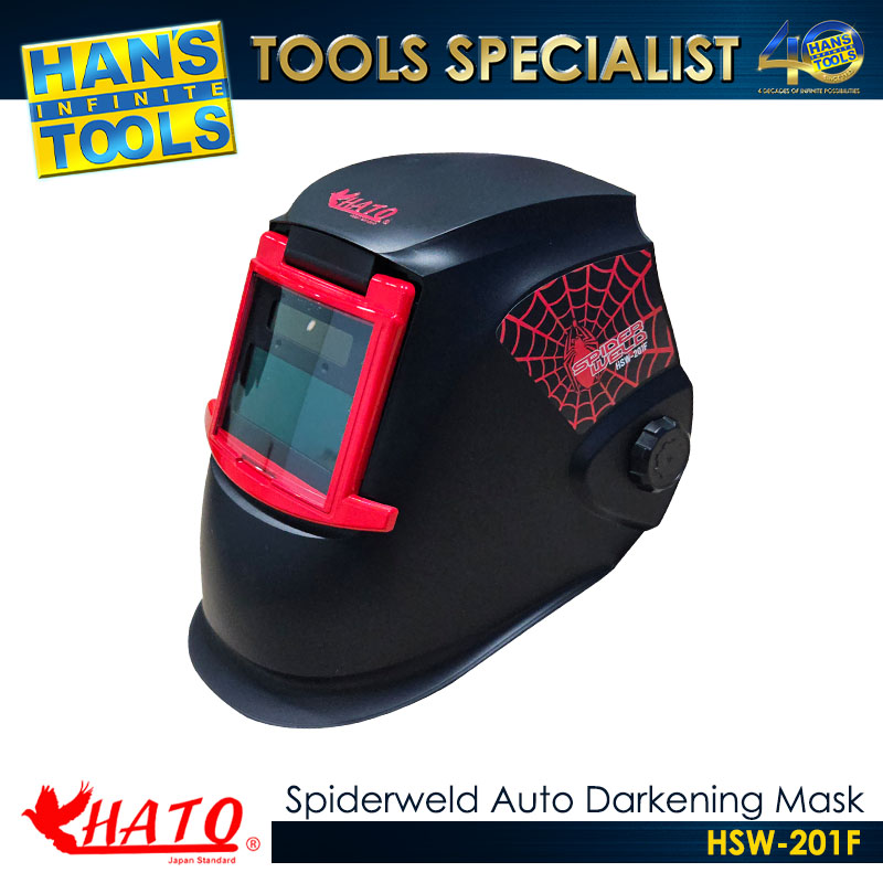 HATO HSW-201F Spiderweld Auto Darkening Mask - Image 2