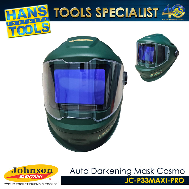 Johnson Elektrik JC-P33MAXI-PRO Auto Darkening Mask- Cosmo