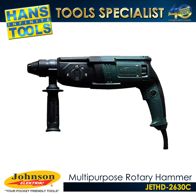 Johnson Elektrik JETHD-2630C Rotary Hammer 1" 600W - Image 2