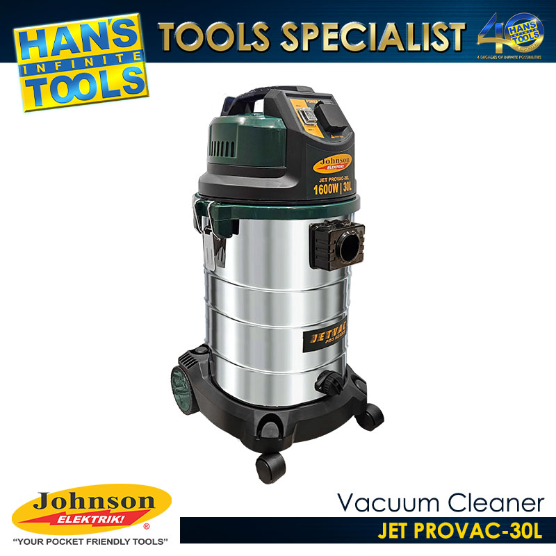 Johnson Elektrik JETPROVAC-30L Vacuum Cleaner 30L