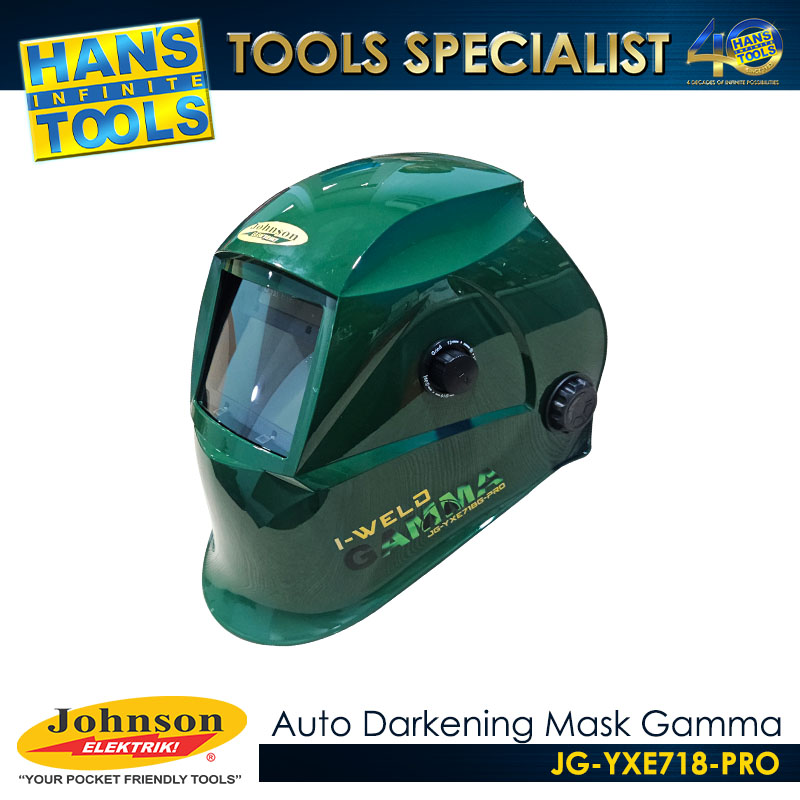 Johnson Elektrik JG-YXE718G-PRO Auto Darkening Mask- Gamma - Image 2