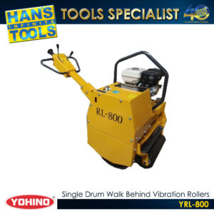 Yohino YRL-800 Single-Drum Walk Behind Vibration Rollers