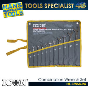 ICON IHT-CWS8-24 Combination Wrench Set 8-24mm