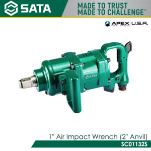 SATA SC01132S 1" Air Impact Wrench (2" Anvil)
