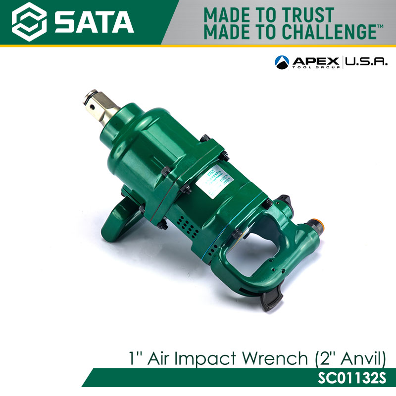 SATA SC01132S 1" Air Impact Wrench (2" Anvil) - Image 3