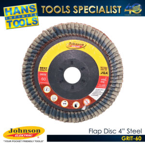 Johnson Elektrik Flap Disc (Plastic Cover) General Purpose 100mmX80mm