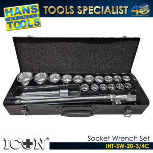 ICON IHT-SW-20-3/4C Socket Wrench Set