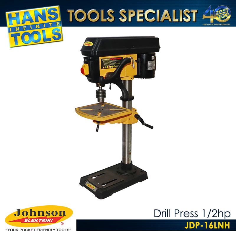 Johnson Elektrik JDP-16LNH Drill Press 1/2hp (600W) - Image 3