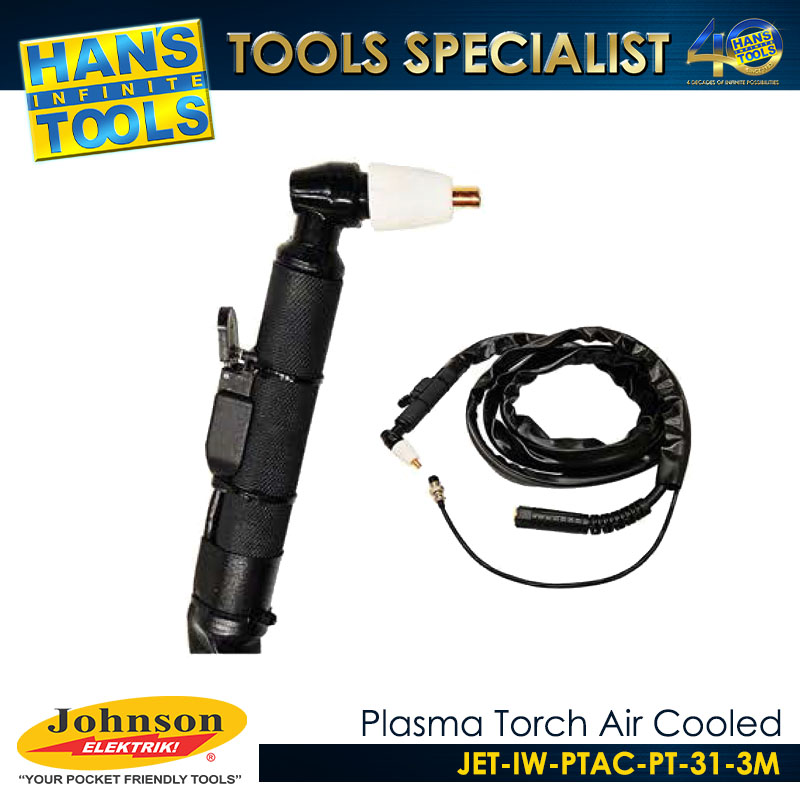 Johnson Elektrik JET-IW-PTAC-PT-31-3M Plasma Torch Air Cooled