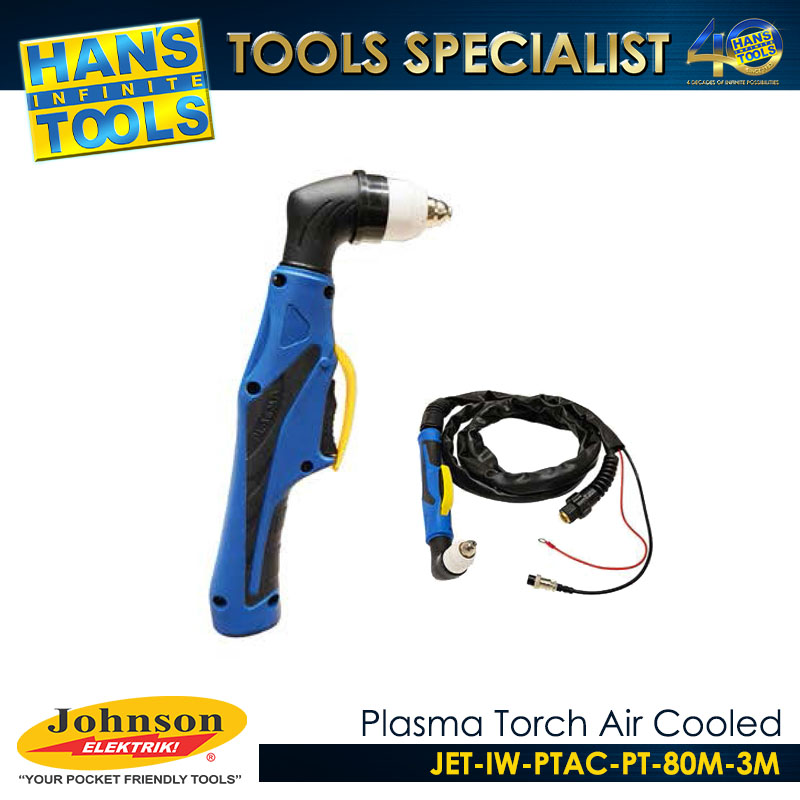Johnson Elektrik JET-IW-PTAC-PT-80-3M Plasma Torch Air Cooled