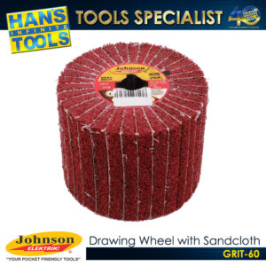 Johnson Elektrik Drawing Wheel with Sandcloth 120mmX100mm