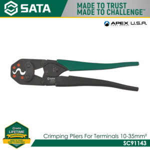 SATA SC91143 Crimping Pliers For Terminals 10-35mm²