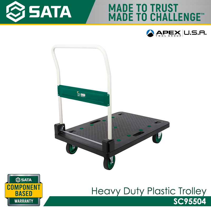 SATA SC95504 Heavy Duty Plastic Trolley - Image 3