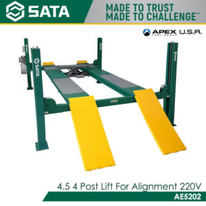 SATA AE5202 4.5 4 Post Lift For Alignment 220V