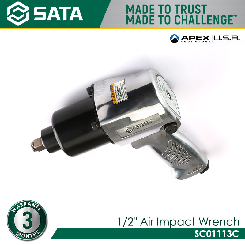 SATA SC01113C 1/2" Air Impact Wrench - Image 3