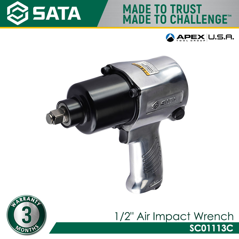 SATA SC01113C 1/2" Air Impact Wrench