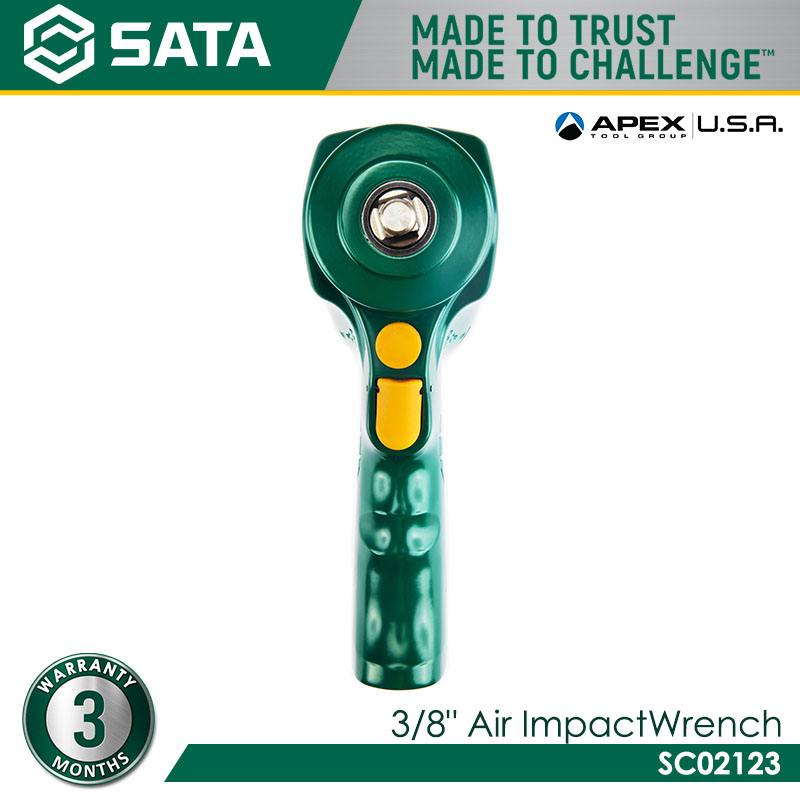 SATA SC02123 3/8" Air Impact Wrench - Image 3