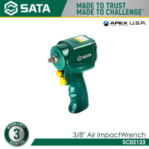SATA SC02123 3/8" Air Impact Wrench