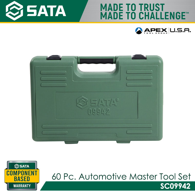 SATA SC09942 60 Pc. Automotive Master Tool Set - Image 2