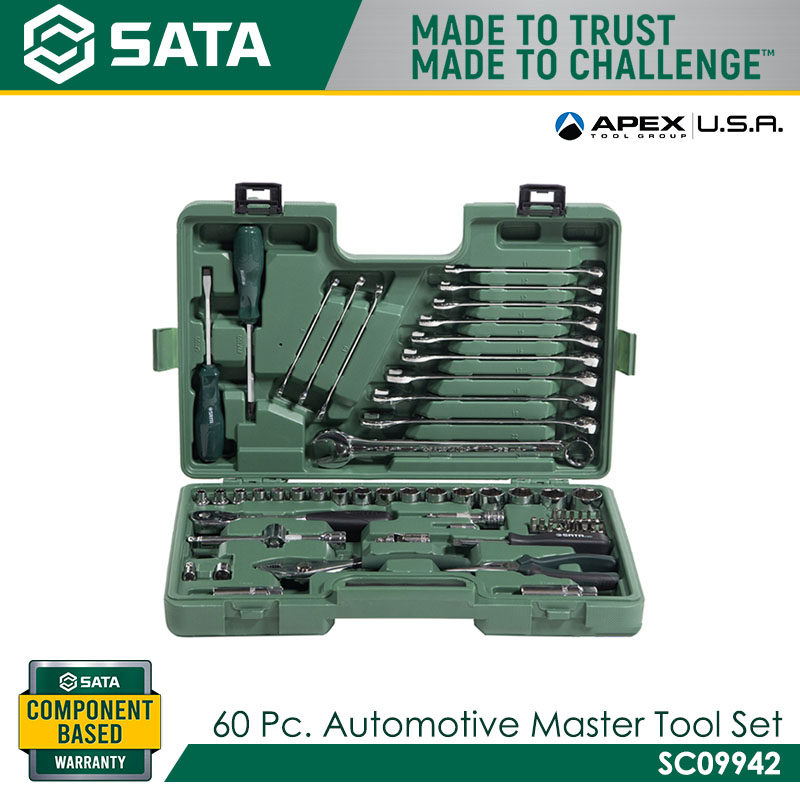 SATA SC09942 60 Pc. Automotive Master Tool Set - Image 3