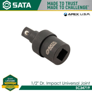 SATA SC34719 1/2" Dr. Impact Universal Joint