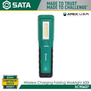 SATA SC90607 Wireless Charging Folding Worklight 600l