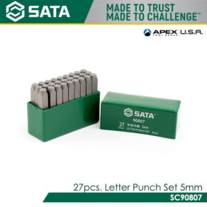 SATA 27pcs. Letter Punch Set