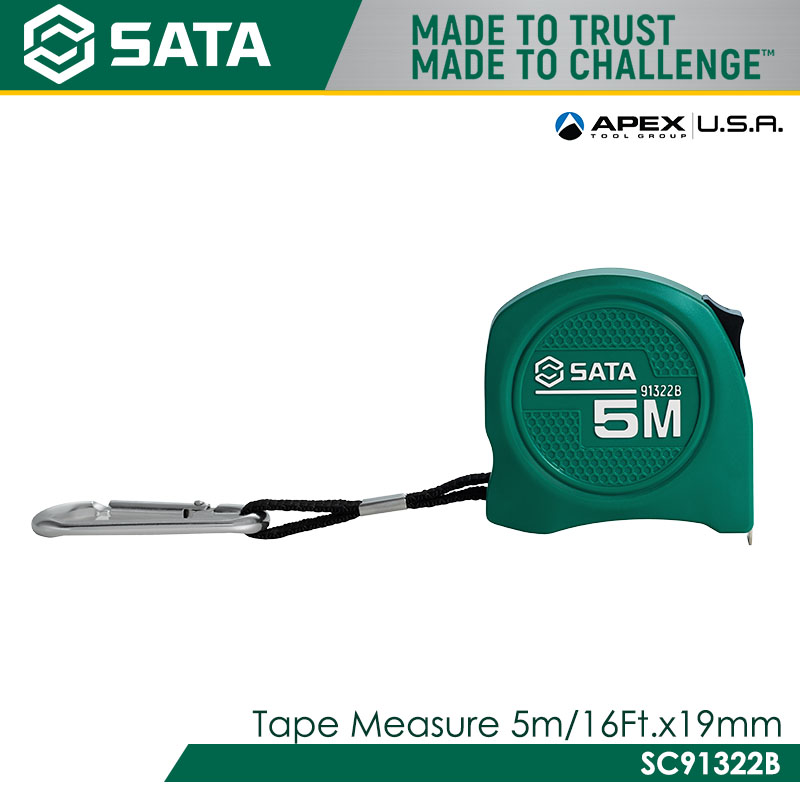 SATA Tape Measure 5m/16Ft.x19mm - Image 2