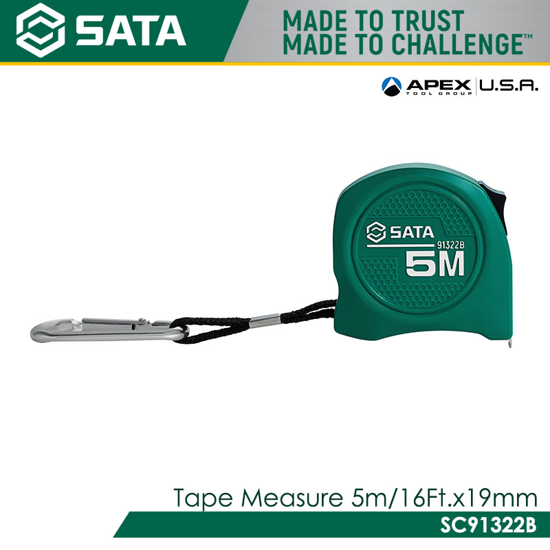 SATA Tape Measure 5m/16Ft.x19mm - Image 3