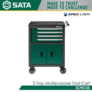 SATA SC95125 4 Drawers 2 Doors Tool Trolley