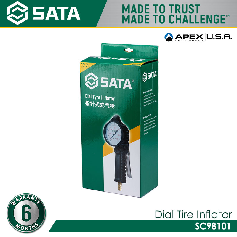 SATA SC98101 Dial Tire Inflator - Image 2