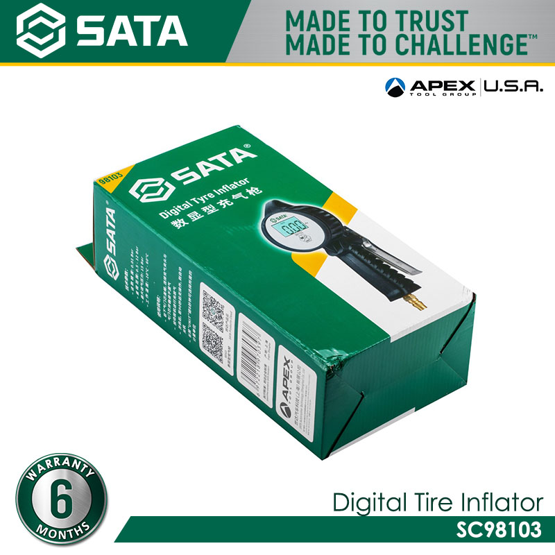 SATA SC98103 Digital Tire Inflator - Image 2